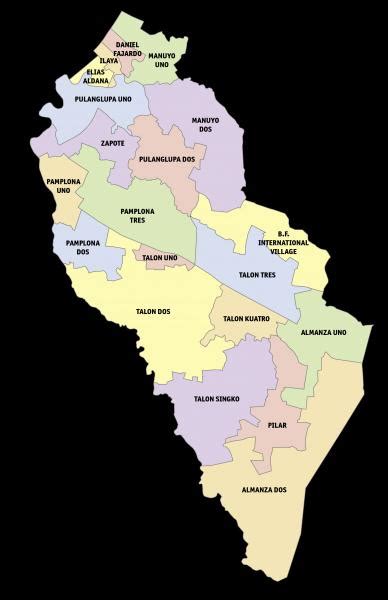 las piñas barangay list|List of barangays of National Capital Region – PhilAtlas.